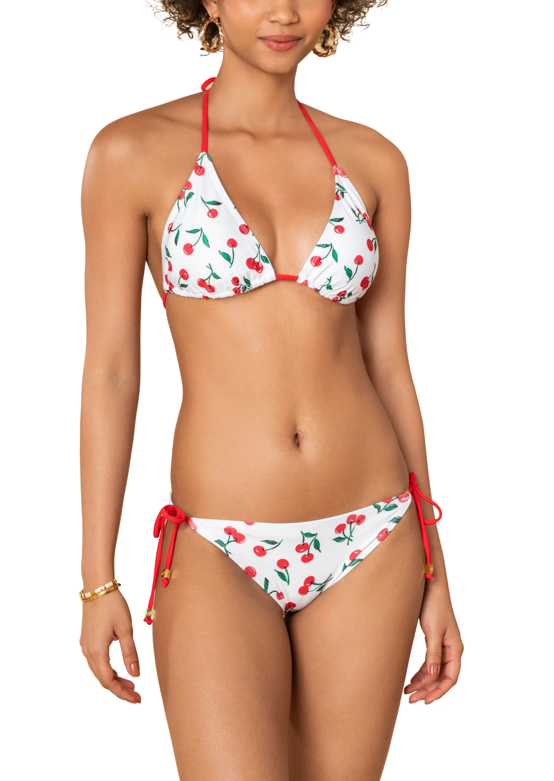 Classic Anniversary Cherries Clean Triangle Bottom