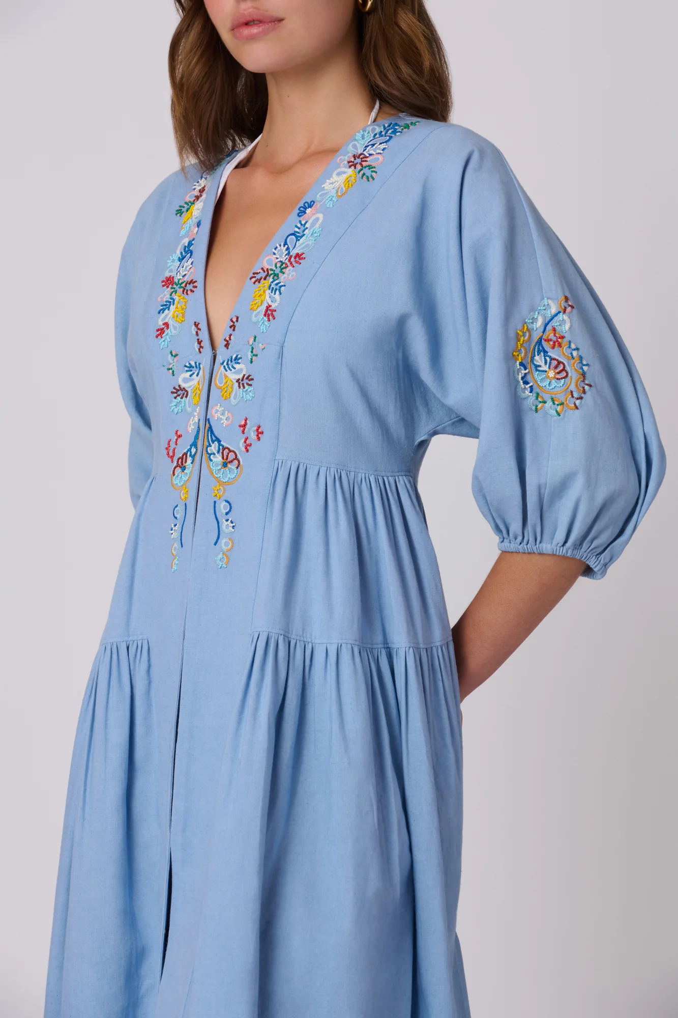 Evora Midi Dress - Image 2