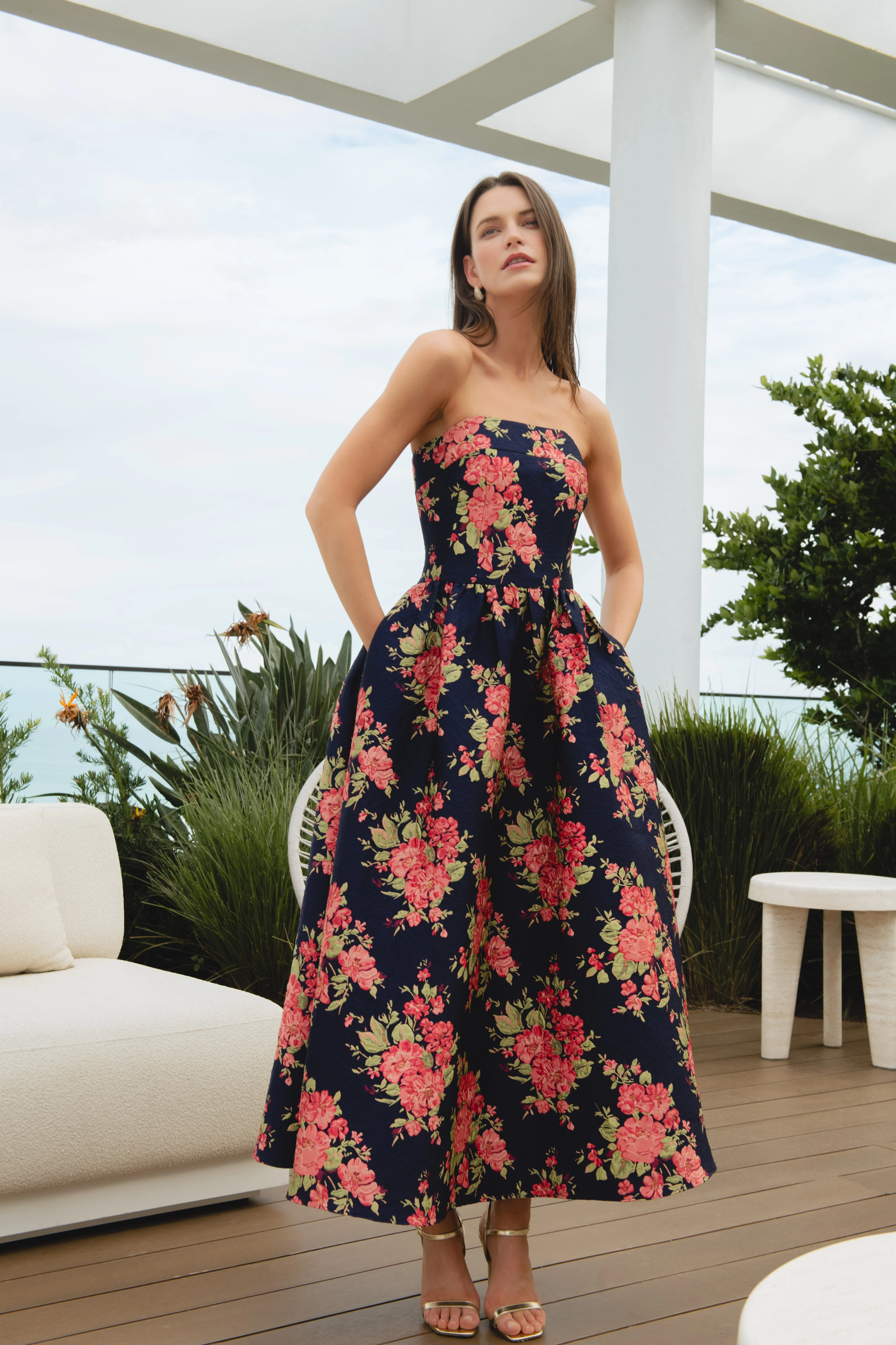 Midnight Dana Dress - Image 4