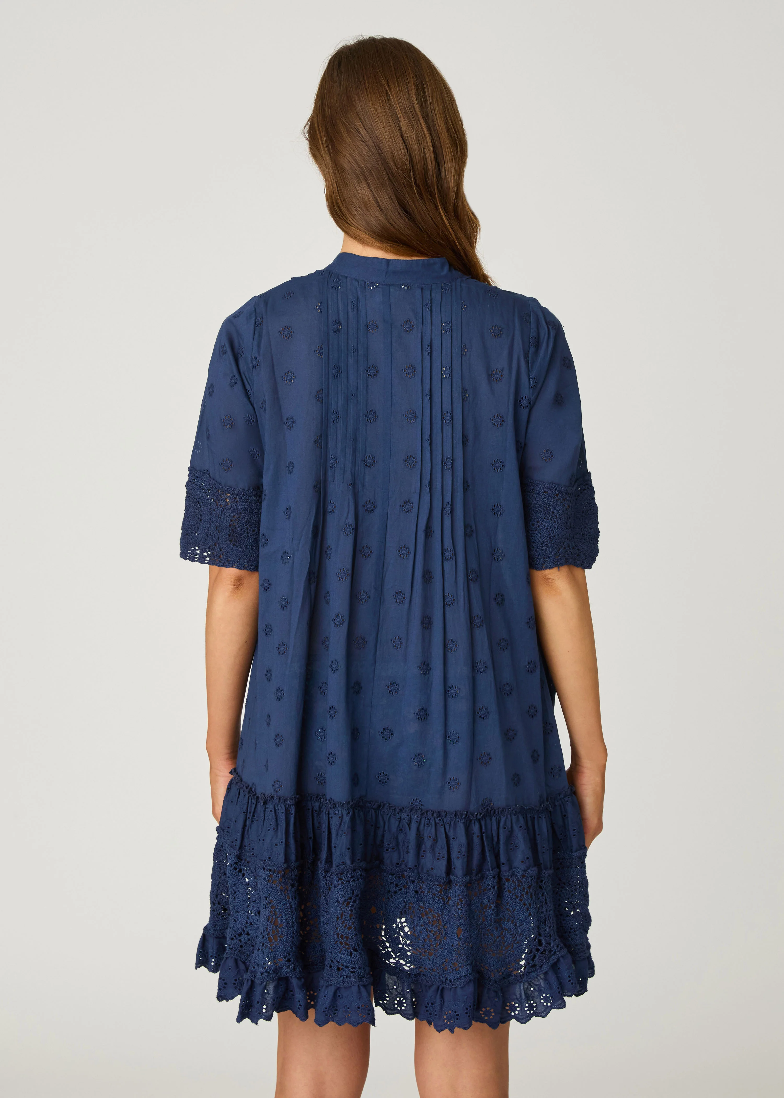 Navy Milos Mini Dress - Image 3